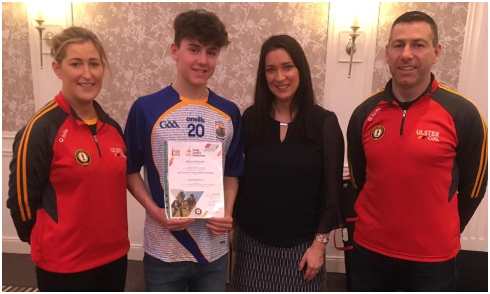 Joseph McCarney Recognised At Ulster Young Leaders Awards