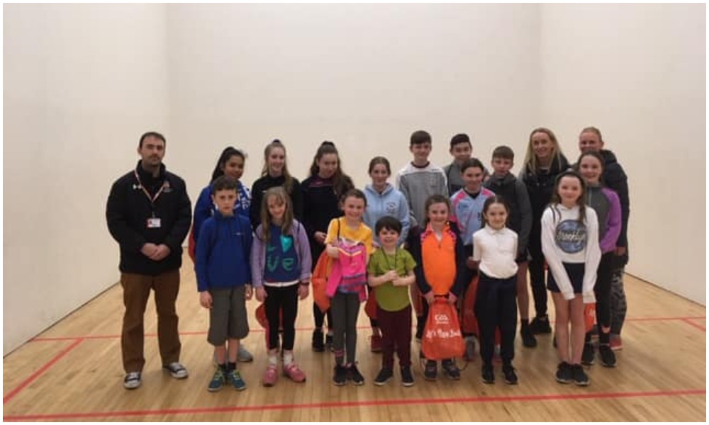 St Brigid’s Youngsters Get Taste For Handball